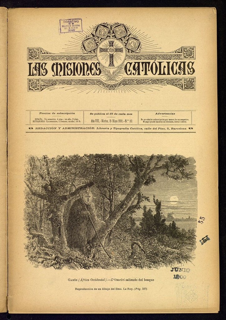 Miniatura de Las Misiones Católicas del 15 de mayo de 1900
