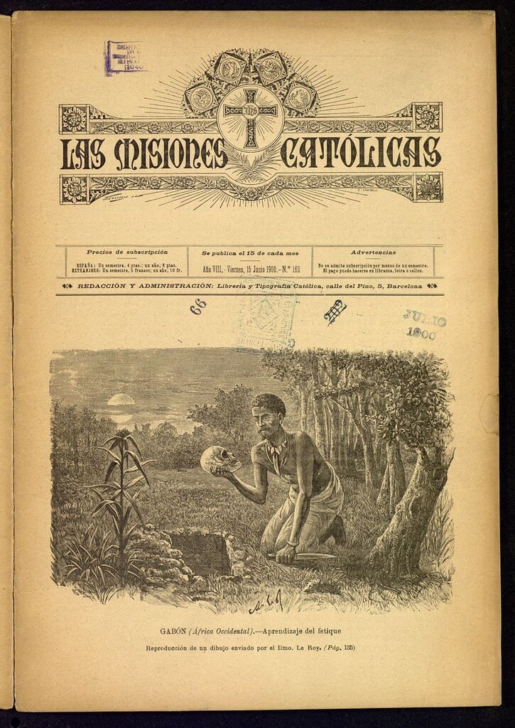 Miniatura de Las Misiones Católicas del 15 de junio de 1900