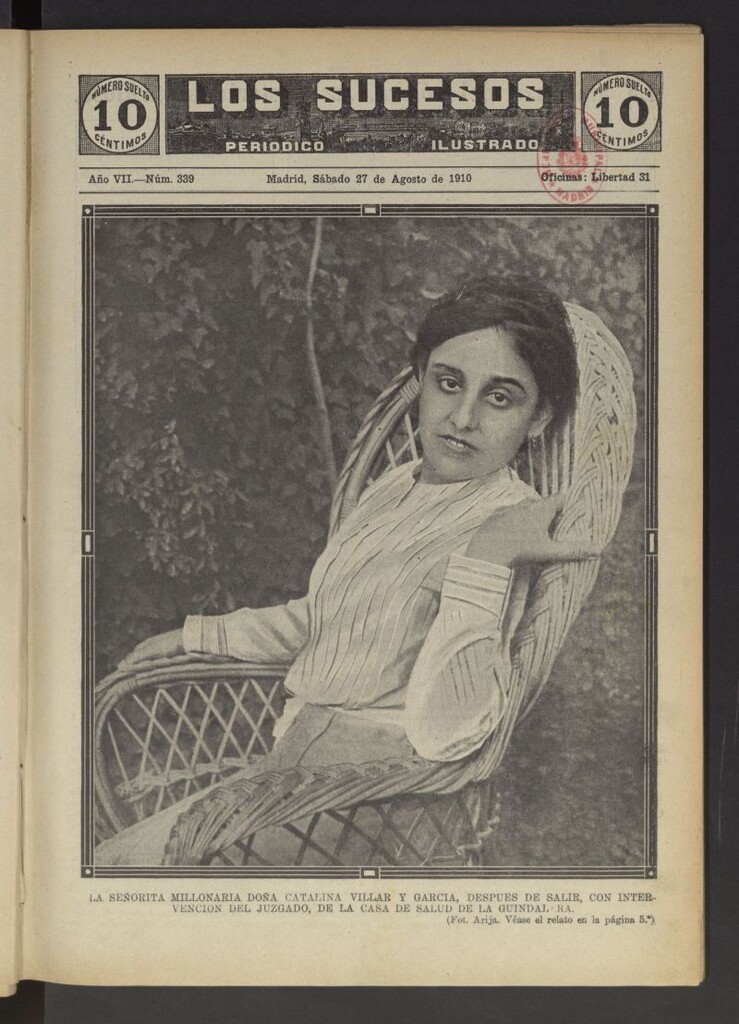 Miniatura de Los Sucesos : periódico ilustrado del 27 de agosto de 1910