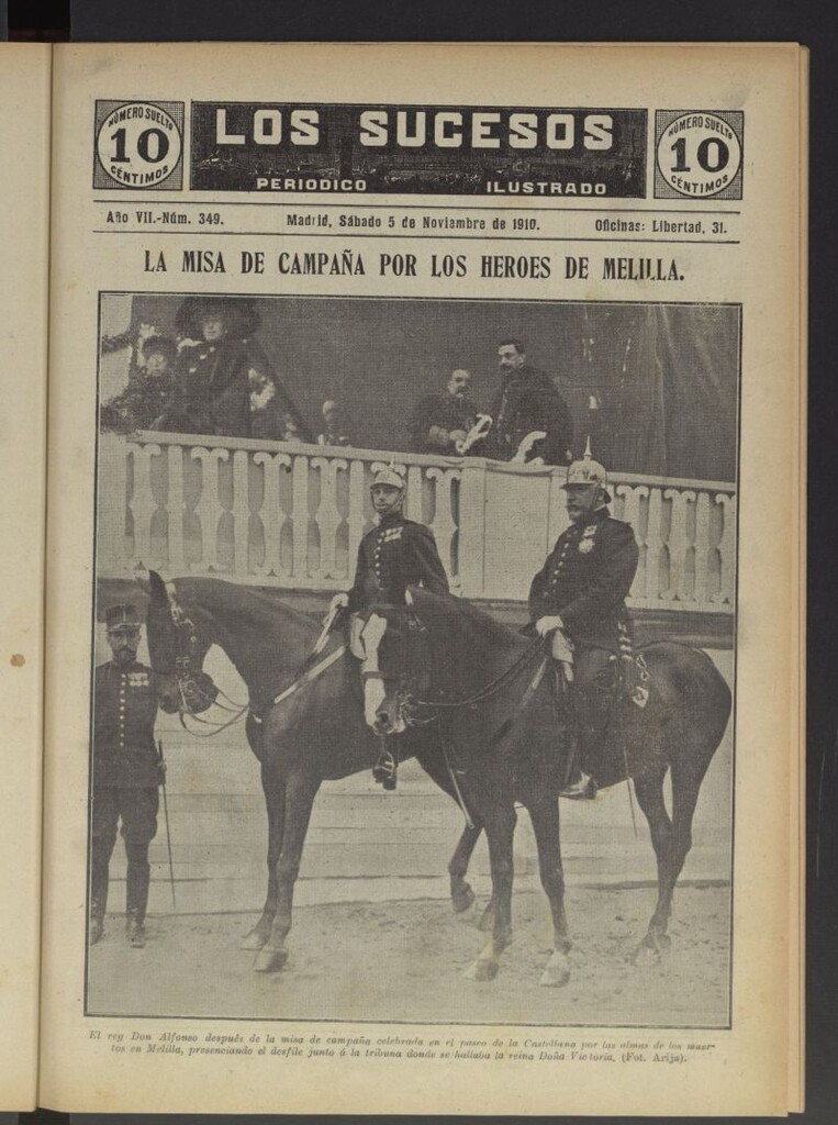 Miniatura de Los Sucesos : periódico ilustrado del 5 de noviembre de 1910
