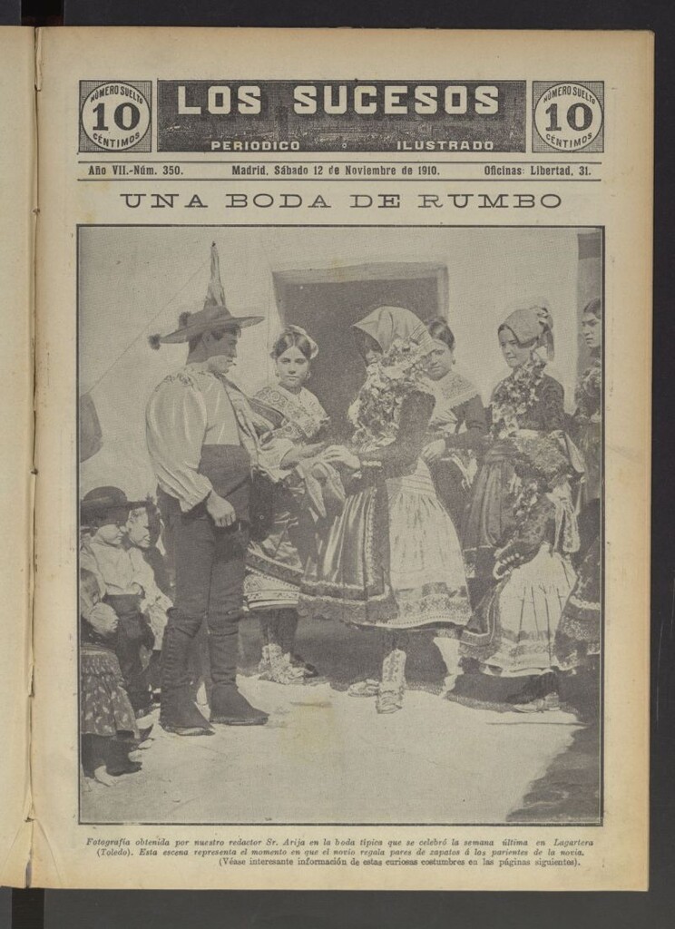 Miniatura de Los Sucesos : periódico ilustrado del 12 de noviembre de 1910