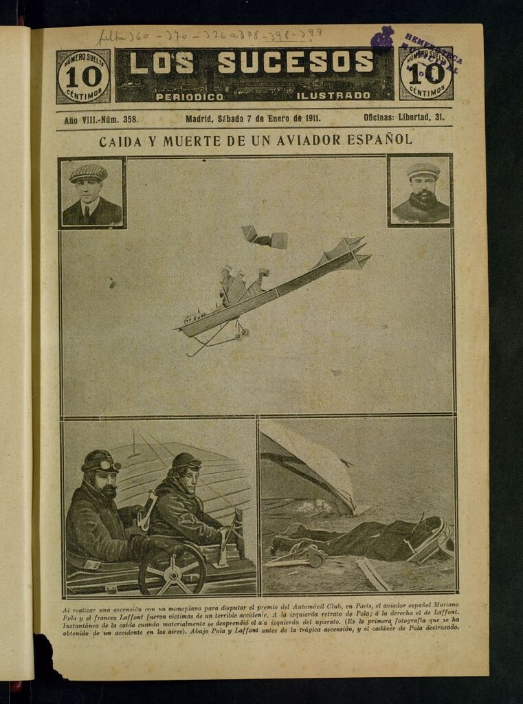 Miniatura de Los Sucesos : periódico ilustrado del 7 de enero de 1911