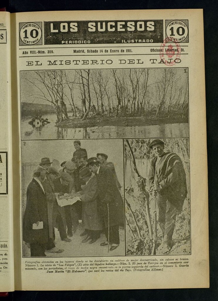 Miniatura de Los Sucesos : periódico ilustrado del 14 de enero de 1911