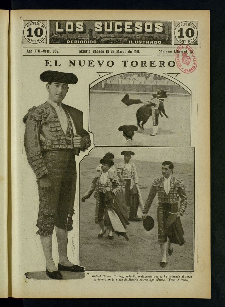 Miniatura de Los Sucesos : periódico ilustrado del 18 de marzo de 1911