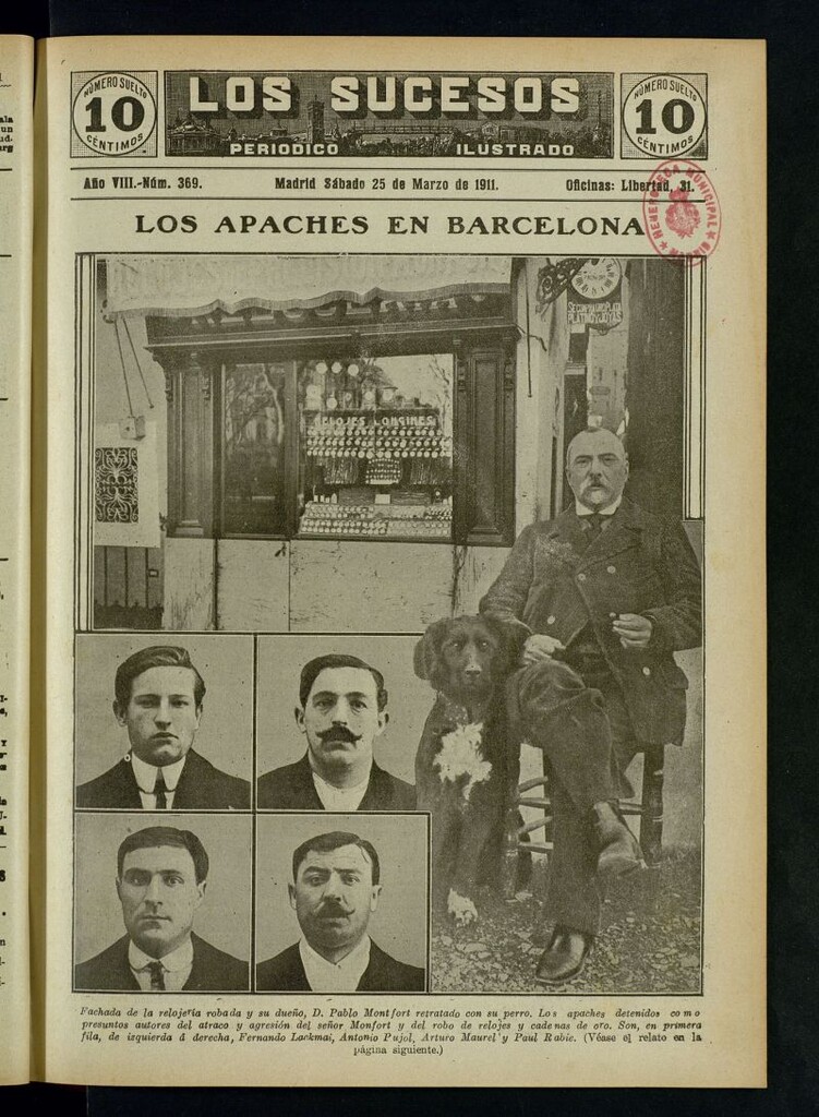 Miniatura de Los Sucesos : periódico ilustrado del 25 de marzo de 1911