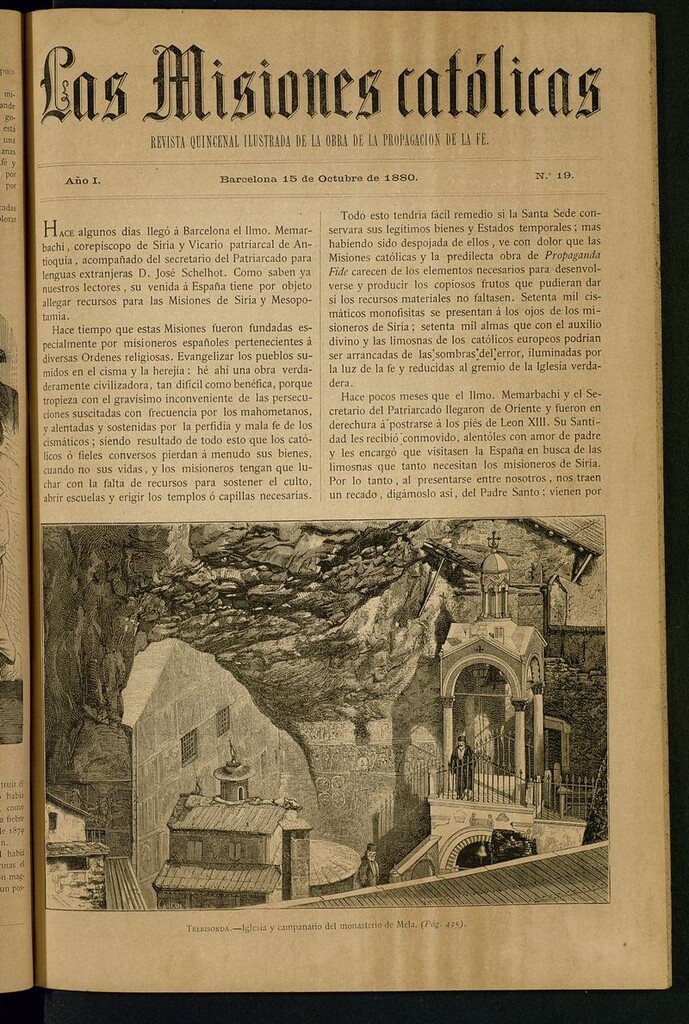 Miniatura de Las Misiones Católicas del 15 de octubre de 1880