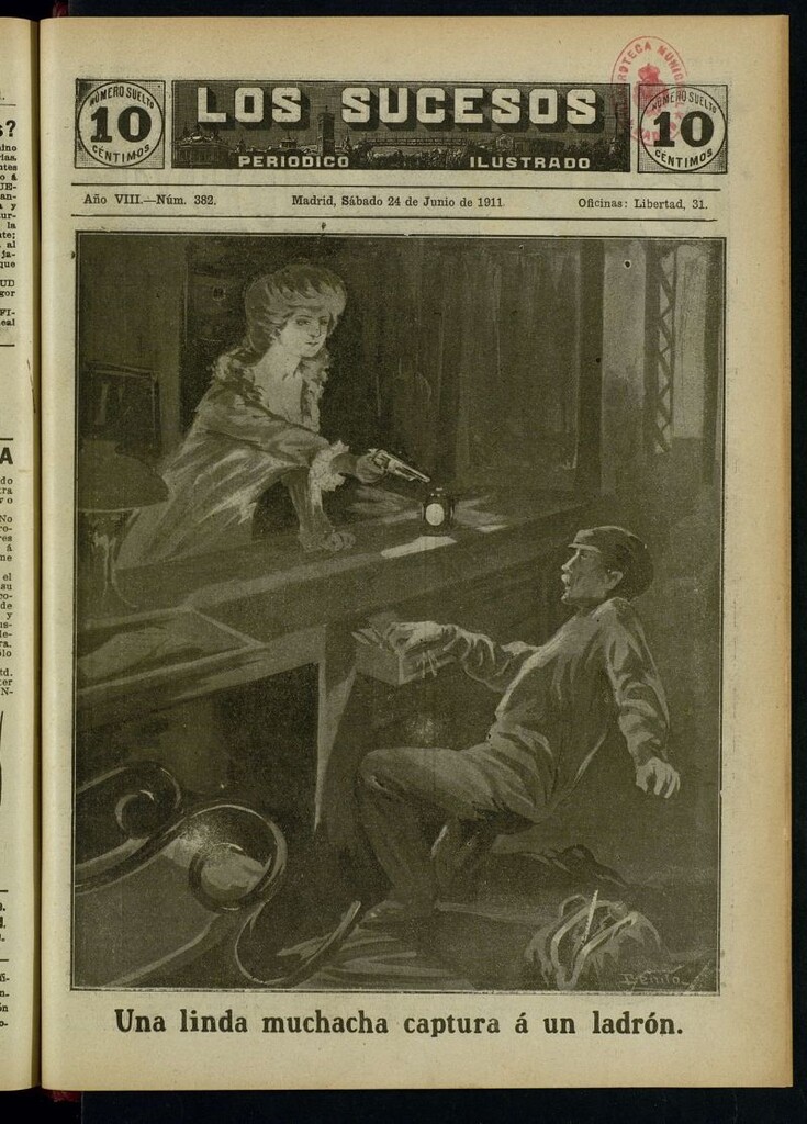 Miniatura de Los Sucesos : periódico ilustrado del 24 de junio de 1911
