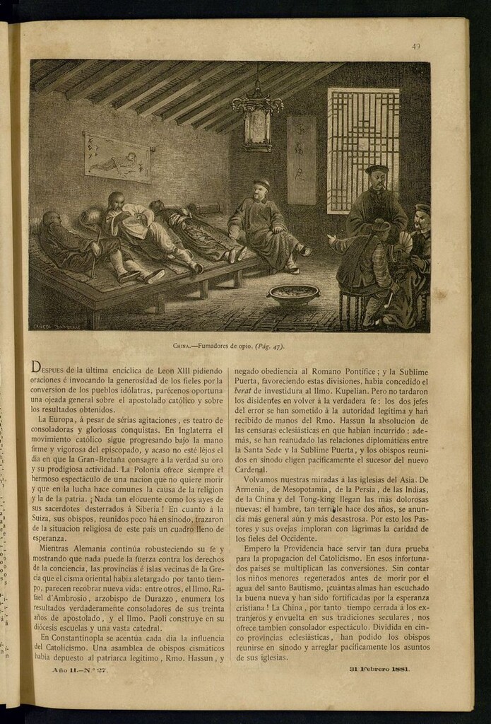 Miniatura de Las Misiones Católicas del 15 de febrero de 1881