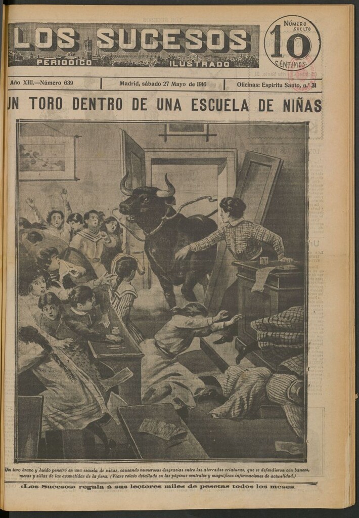 Miniatura de Los Sucesos : periódico ilustrado del 27 de mayo de 1916