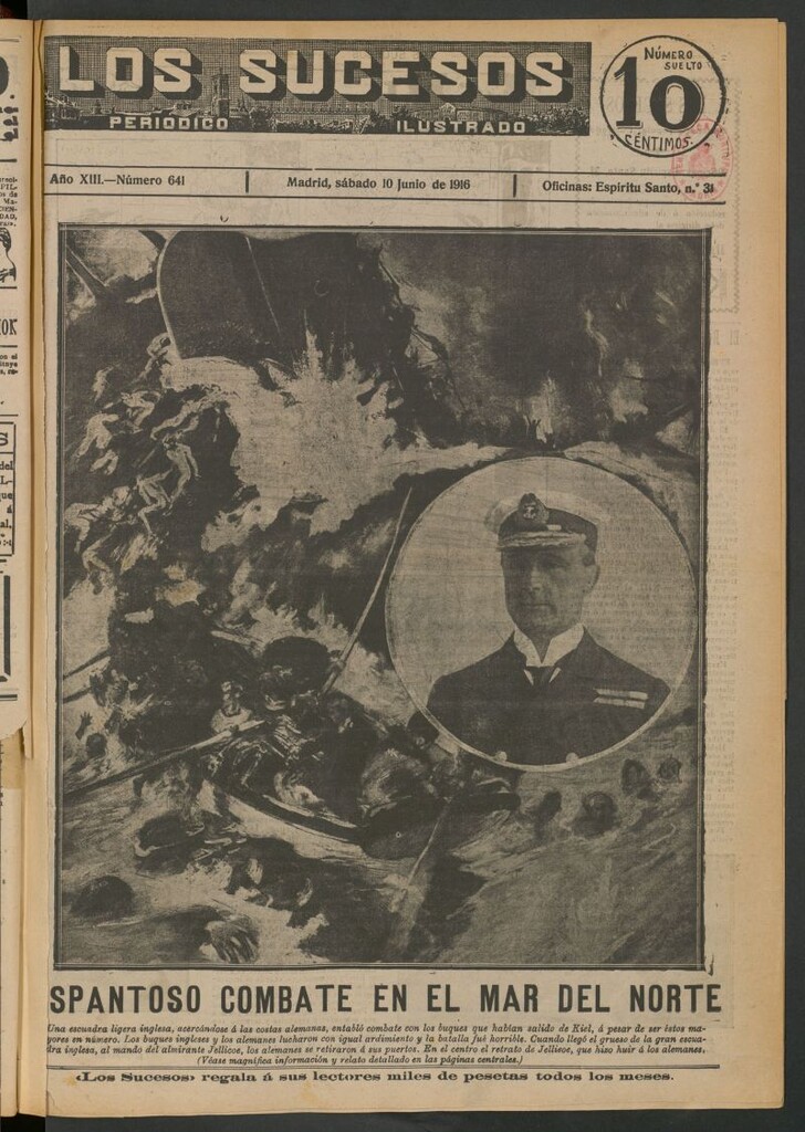 Miniatura de Los Sucesos : periódico ilustrado del 10 de junio de 1916