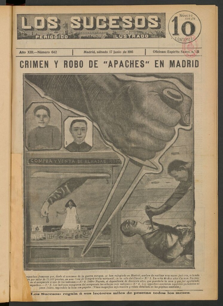 Miniatura de Los Sucesos : periódico ilustrado del 17 de junio de 1916