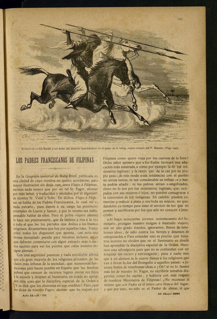 Miniatura de Las Misiones Católicas del 15 de mayo de 1881