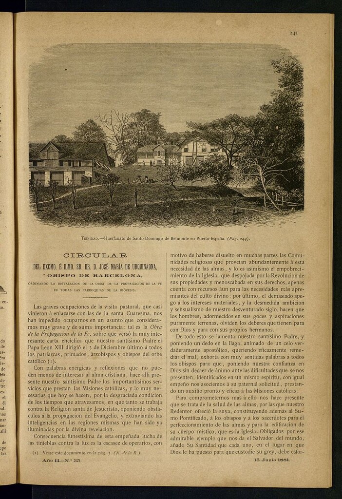 Miniatura de Las Misiones Católicas del 15 de junio de 1881