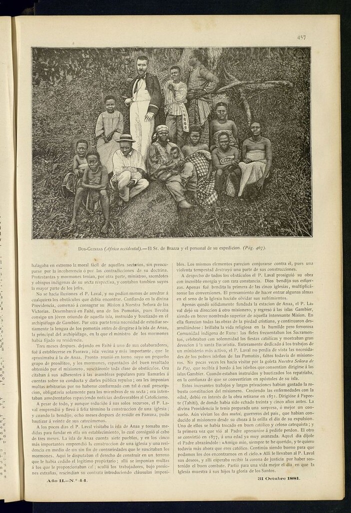 Miniatura de Las Misiones Católicas del 31 de octubre de 1881