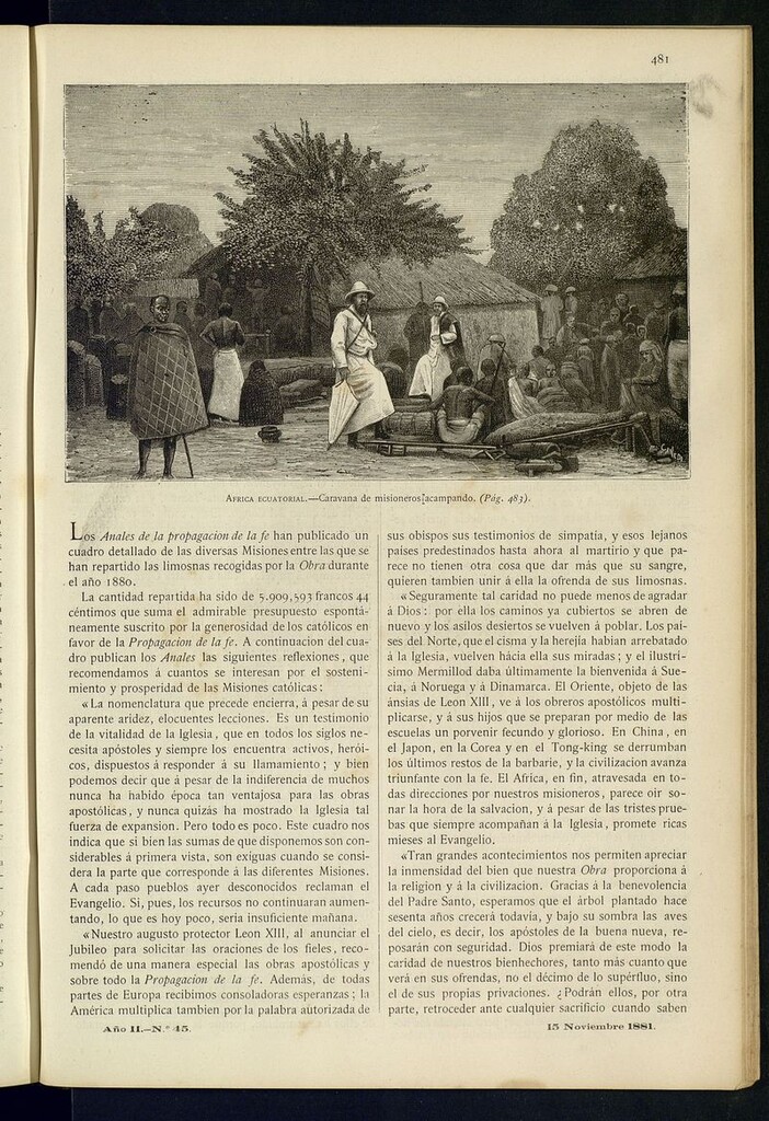 Miniatura de Las Misiones Católicas del 15 de noviembre de 1881