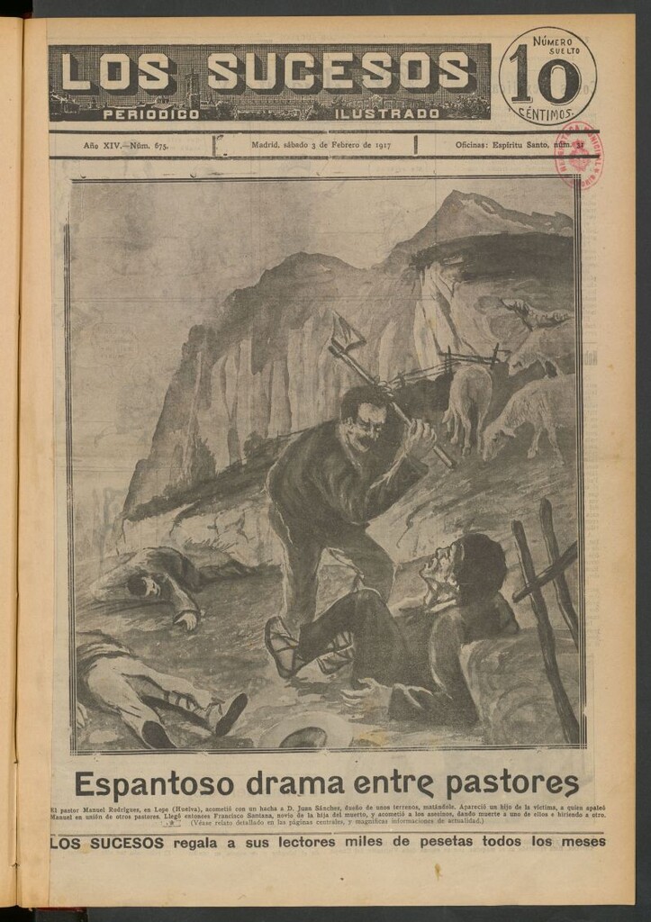 Miniatura de Los Sucesos : periódico ilustrado del 3 de febrero de 1917