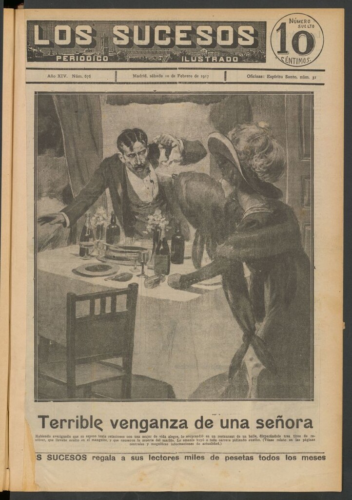 Miniatura de Los Sucesos : periódico ilustrado del 10 de febrero de 1917