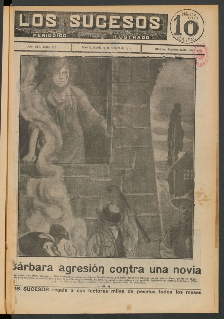 Miniatura de Los Sucesos : periódico ilustrado del 17 de febrero de 1917