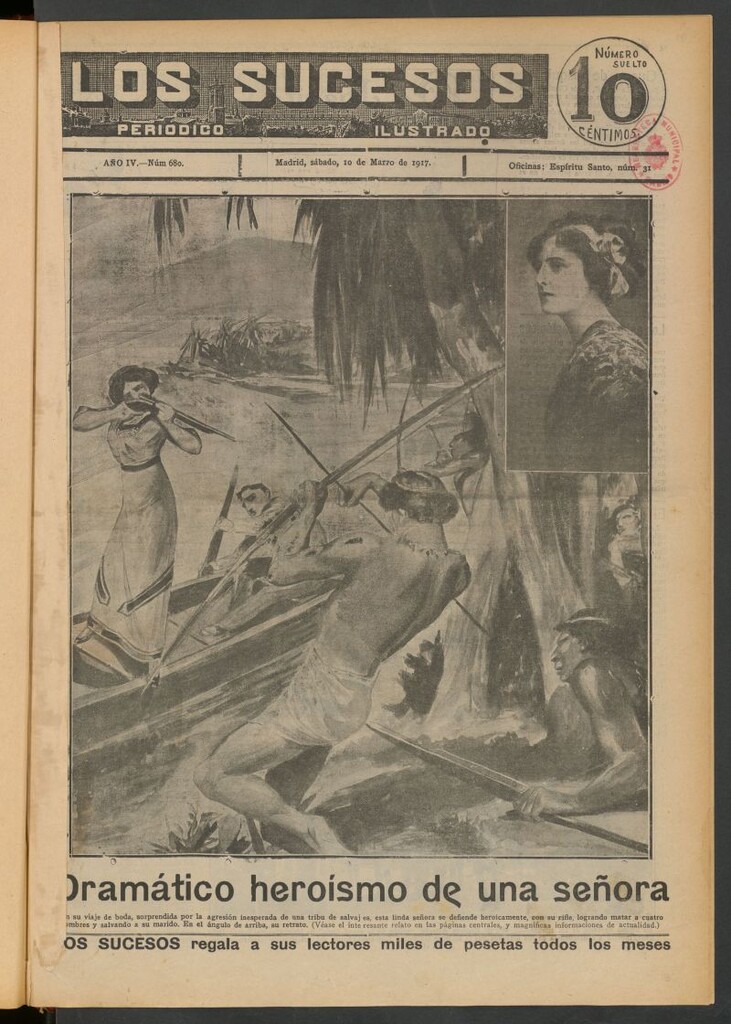 Miniatura de Los Sucesos : periódico ilustrado del 10 de marzo de 1917