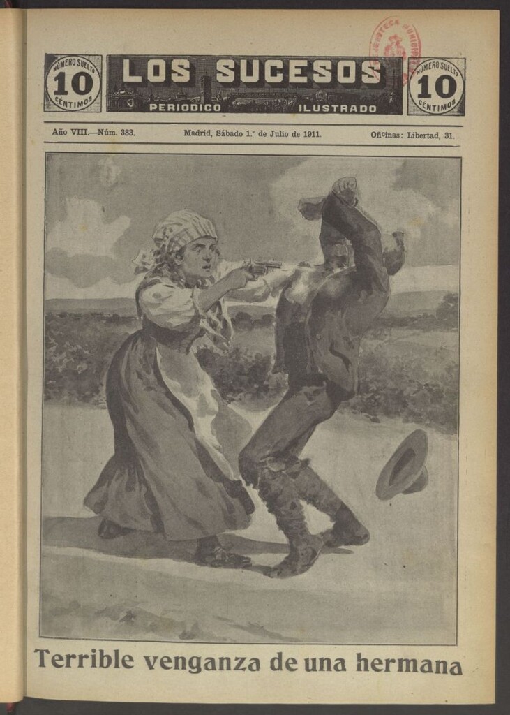 Miniatura de Los Sucesos : periódico ilustrado del 1 de julio de 1911