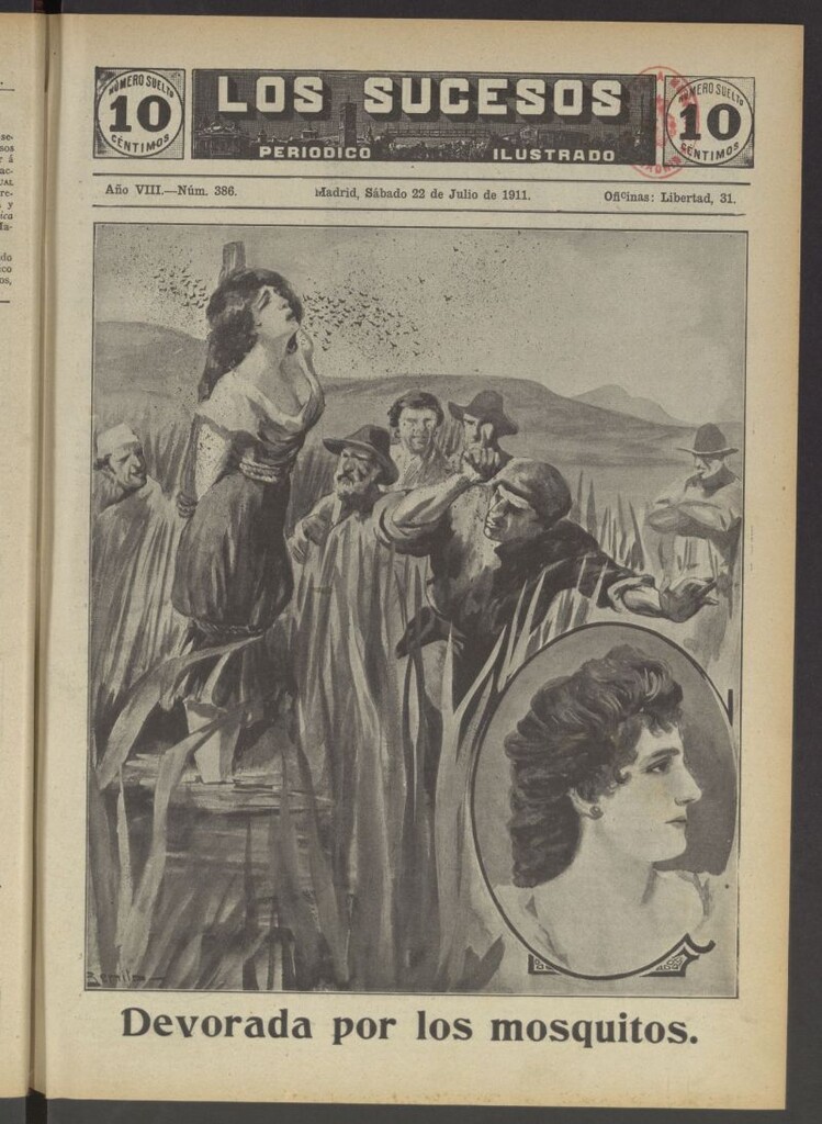 Miniatura de Los Sucesos : periódico ilustrado del 22 de julio de 1911
