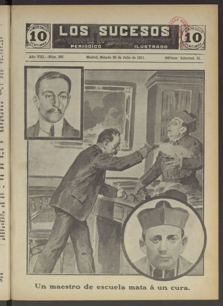 Miniatura de Los Sucesos : periódico ilustrado del 29 de julio de 1911