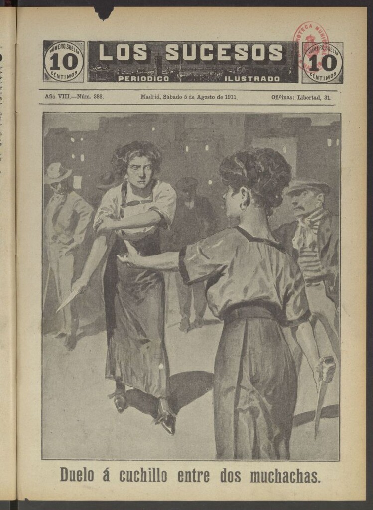 Miniatura de Los Sucesos : periódico ilustrado del 5 de agosto de 1911