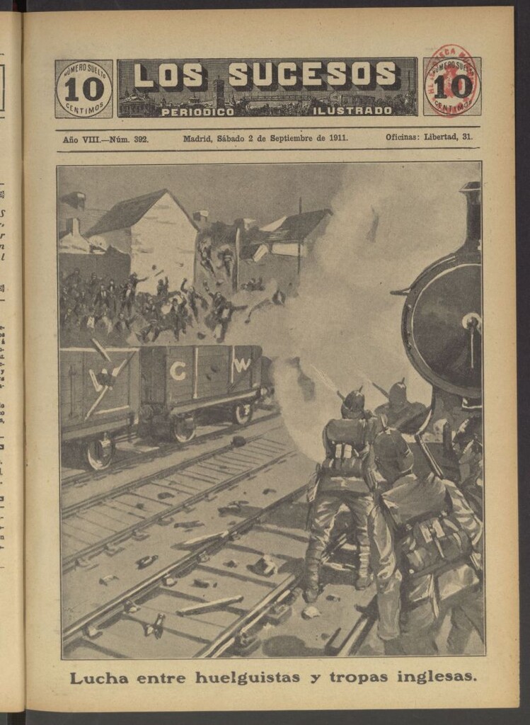 Miniatura de Los Sucesos : periódico ilustrado del 2 de septiembre de 1911