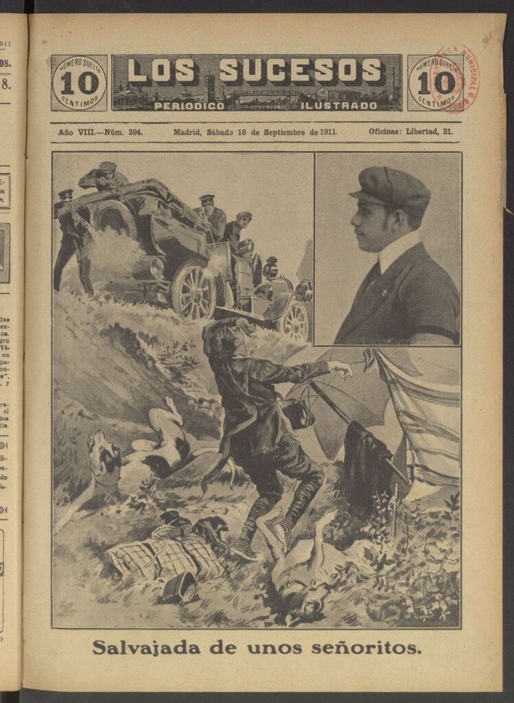 Miniatura de Los Sucesos : periódico ilustrado del 16 de septiembre de 1911