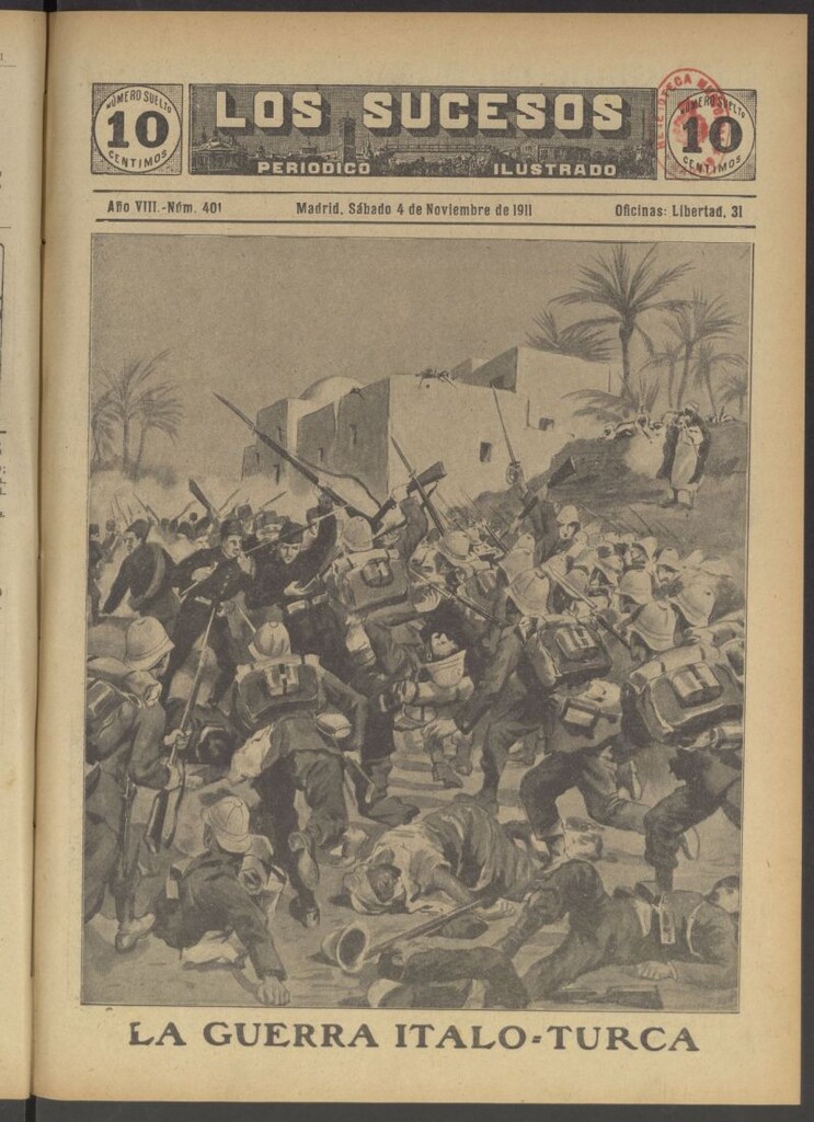 Miniatura de Los Sucesos : periódico ilustrado del 4 de noviembre de 1911