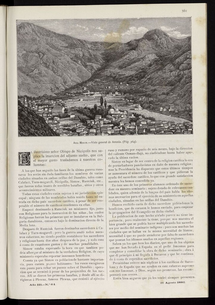 Miniatura de Las Misiones Católicas del 31 de agosto de 1882