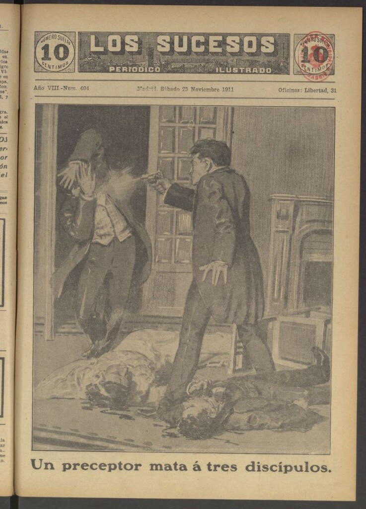 Miniatura de Los Sucesos : periódico ilustrado del 25 de noviembre de 1911