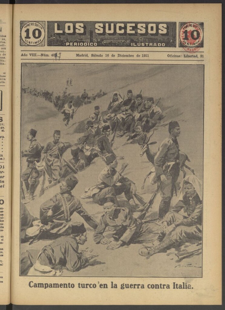 Miniatura de Los Sucesos : periódico ilustrado del 16 de diciembre de 1911